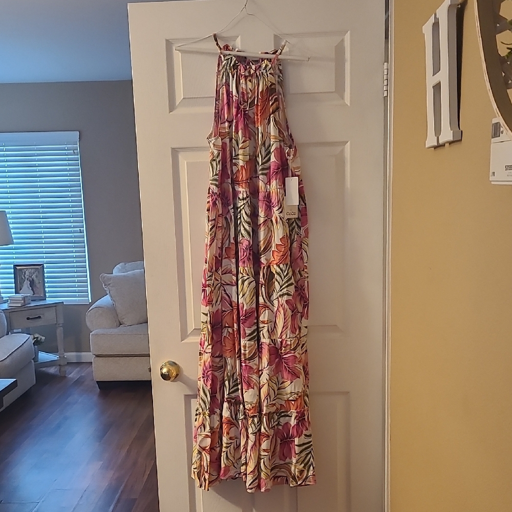 CeCe Multicolor Floral Dress